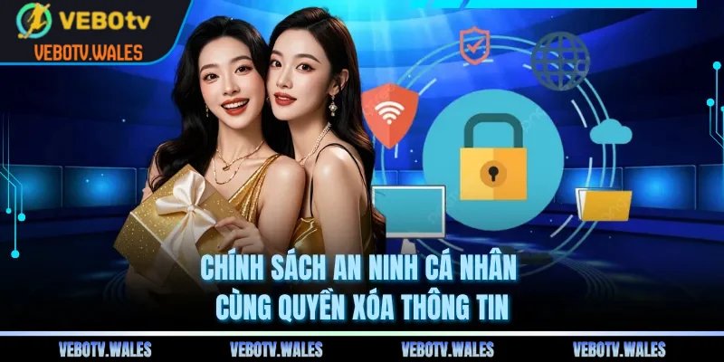 Chính sách an ninh cá nhân cùng quyền xóa thông tin