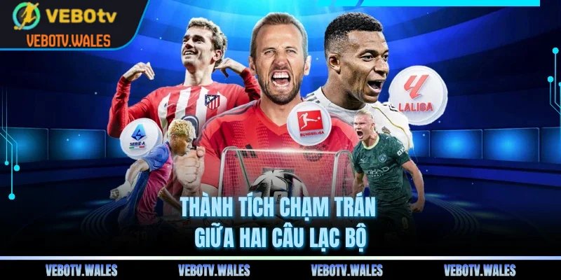 Thành tích chạm trán giữa hai câu lạc bộ