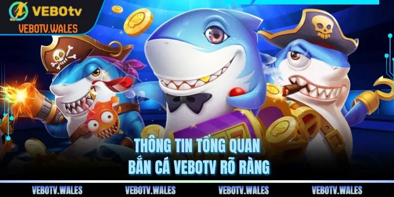 Thông tin tổng quan bắn cá VEBOTV rõ ràng